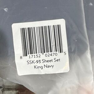 King Navy SSK-93 King Navy Sheet Set